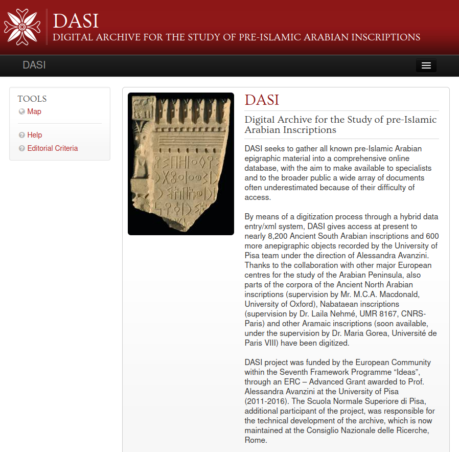 Digital Archive for the Study of pre-Islamic Arabian Inscriptions-image