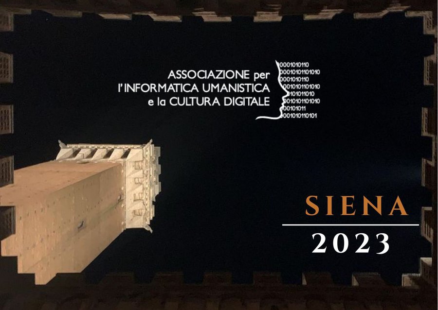 Call for Papers Convegno AIUCD 2023 Siena 5-7 giugno