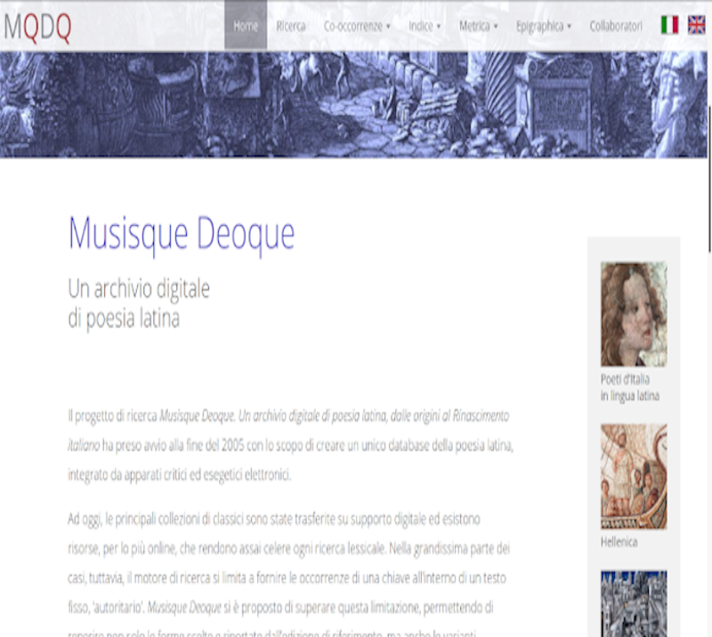 Musisque Deoque