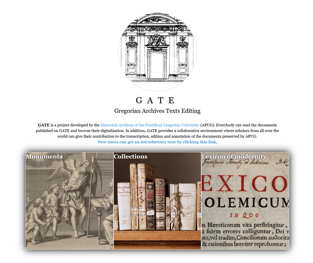 GATE: Gregorian Archives Texts Editing