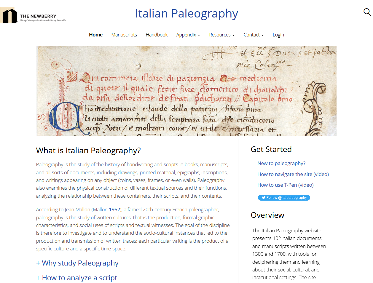 Italian Palaeography